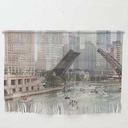 Chicago River, Bridges Up Wall Hanging