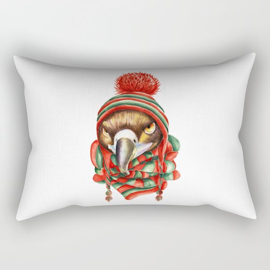 Hawk Rectangular Pillow