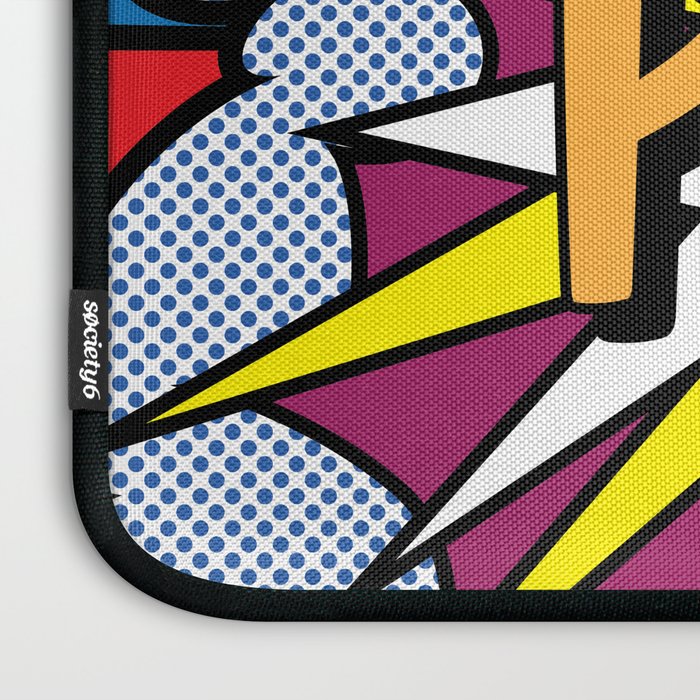 POP Art Exclamation Laptop Sleeve by Gary Grayson