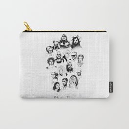 Music Faces Carry-All Pouch