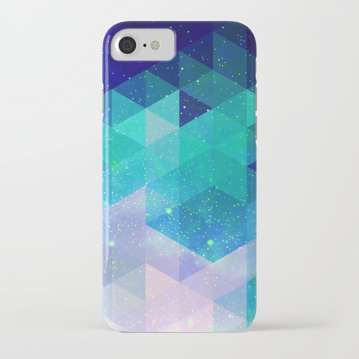 Geometric and electric iPhone Case