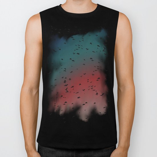 Birds Flying High Biker Tank