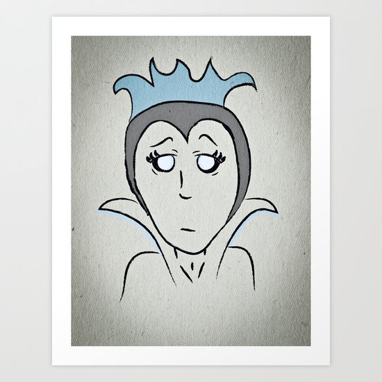 The White Witch Art Print