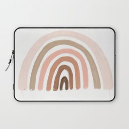 rainbow pink minimalist Laptop Sleeve