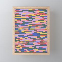 Bricks #3 Framed Mini Art Print