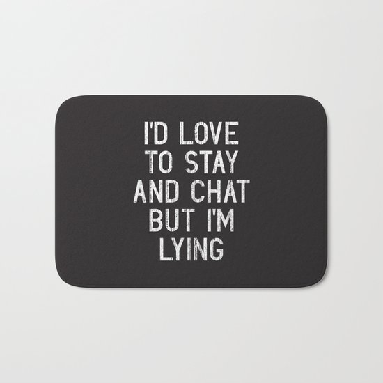 Chat Bath Mat