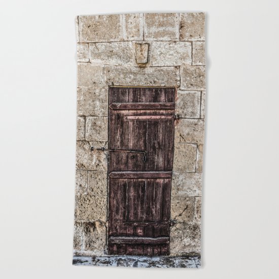 Door I Beach Towel