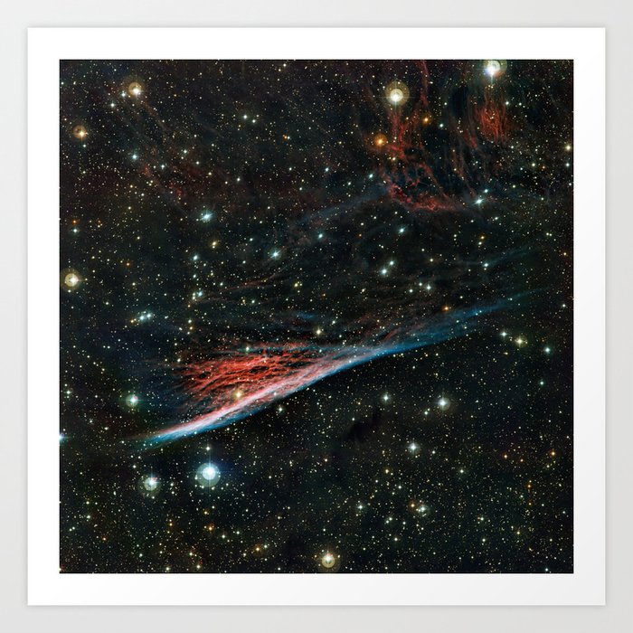 Pencil Nebula Art Print
