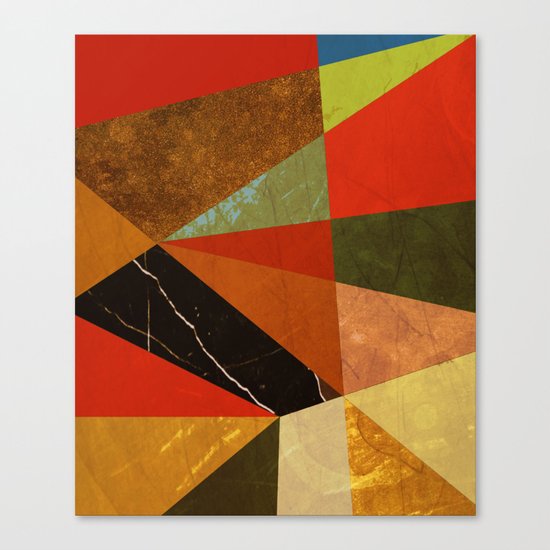 Abstract #257 Vincent's Bedroom Canvas Print