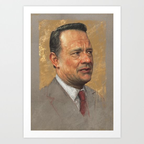 Tom Hanks Art Print