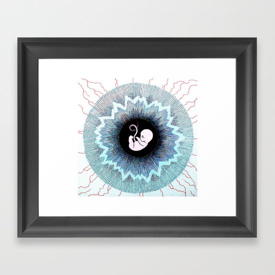 thought Framed Art Print