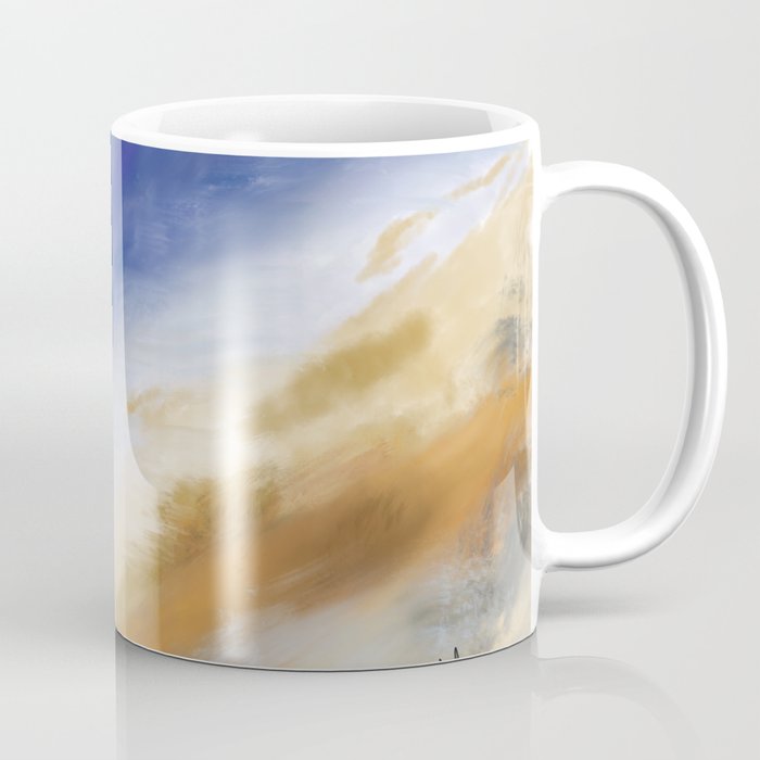 Rompiendo olas Coffee Mug