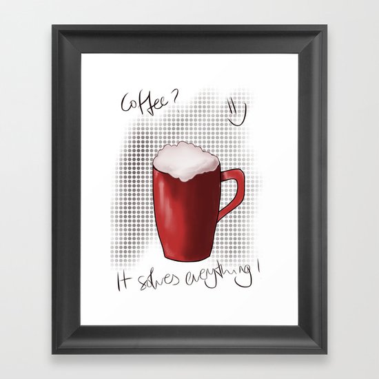 ONE MORE? Framed Art Print