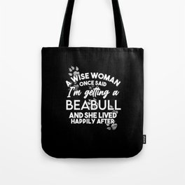 Beabull dog mom gifts. Perfect present for mom mother dad father friend him or her Tote Bag