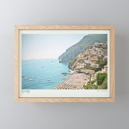 Summer in Positano Framed Mini Art Print