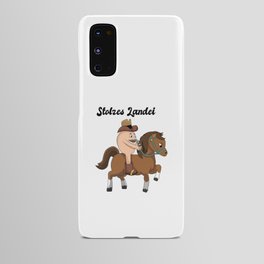 Proud Country Bumpkin - Horse, Pony Android Case