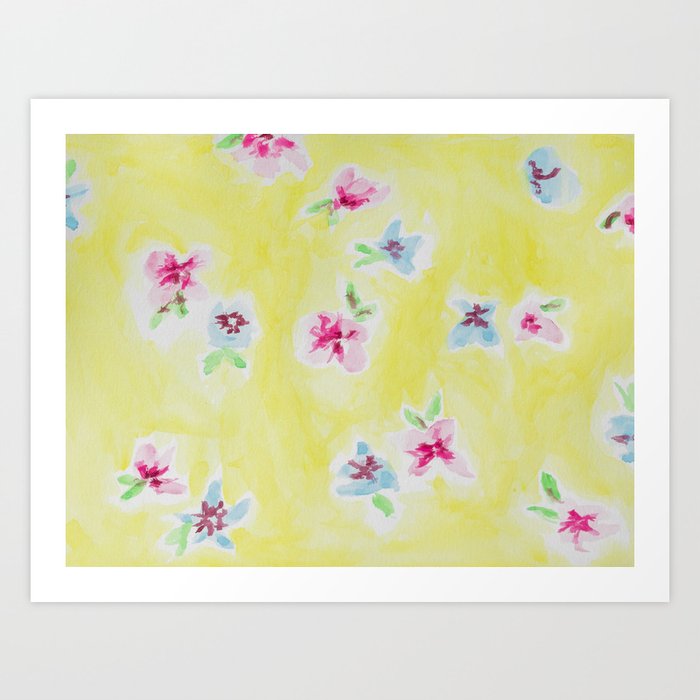 Yellow  Art Print