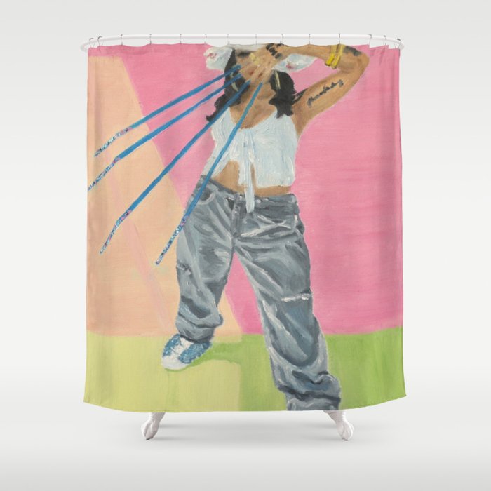 Shy Shower Curtain