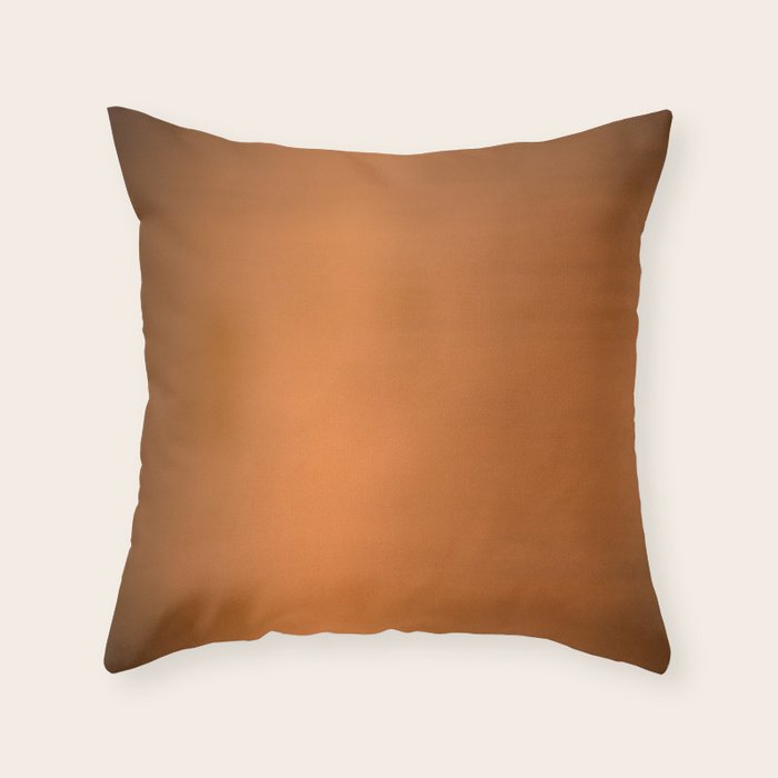 copper colored throw pillows