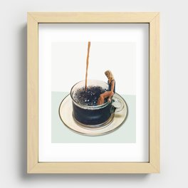 COFFEE by Beth Hoeckel Recessed Framed Print