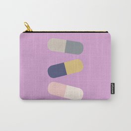 get better Carry-All Pouch | Motivational, Medicines, Calming, Curated, Psychedelic, Mid Century, Capsules, Contemporary, Mindfulness, Drugs 