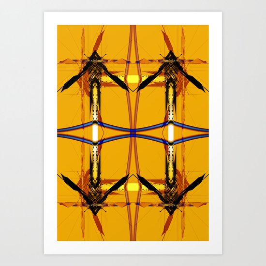 Pyramids Art Print