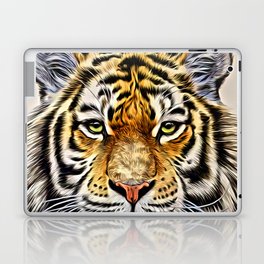 Fantastic Tiger Face Laptop Skin