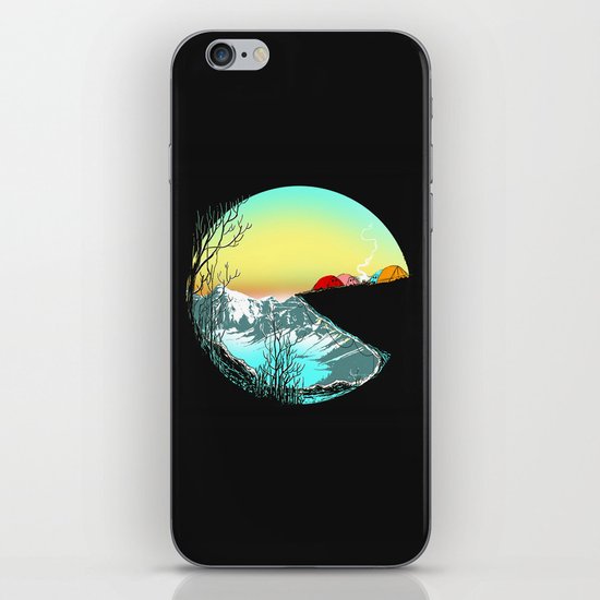Pac camp iPhone & iPod Skin
