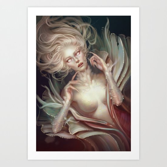 Soul Made of Glass Art Print
