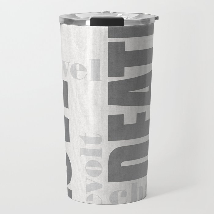 Love Death Travel Revolt Chaos Doors Quote Travel Mug By Missquote
