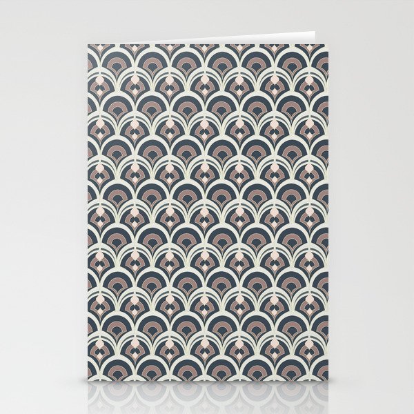 Art deco pattern Stationery Cards