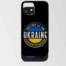 Together We Can Ukraine iPhone Card Case