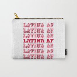 LATINA AF Carry-All Pouch | Cuba, Af, Celebrate, Puertorican, Portuguese, Friends, Spanish, Uruguay, Pride, Argentina 