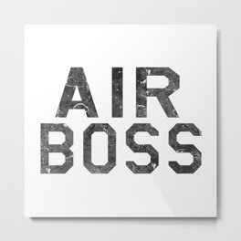 Air Boss Aircraft Carrier Deck Boss Military Metal Print | Airboss, Militaryveteran, Graphicdesign, Militaryvet, Aircraftcarrier, Flightcrew, Navy, Distressed, Flightcontroller, Aircrew 