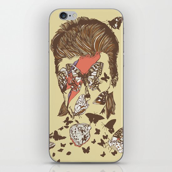 FACES OF GLAM ROCK iPhone & iPod Skin