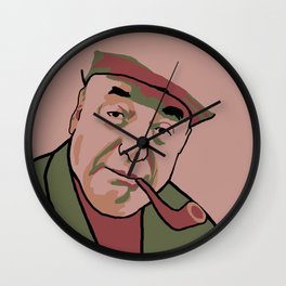 Pablo Neruda Wall Clock