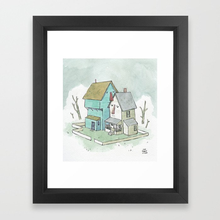You're My Only Home Framed Art Print