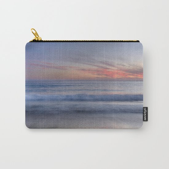 "Magical waves at sunset" Carry-All Pouch
