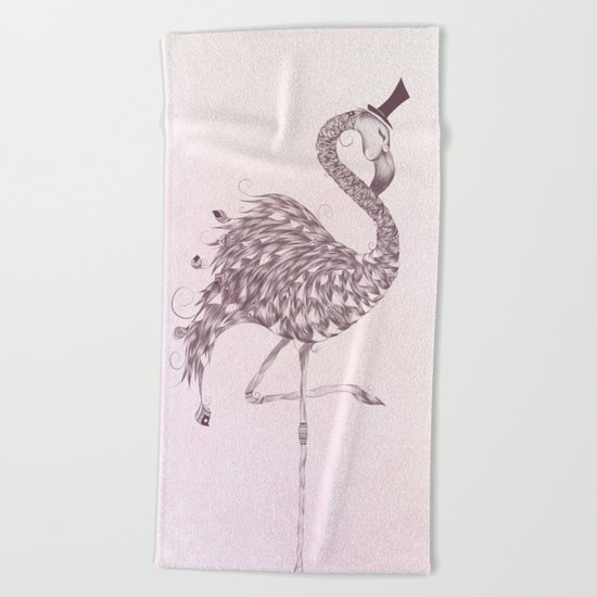 Flamingo Beach Towel