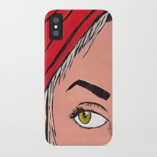 Red Secret iPhone Case