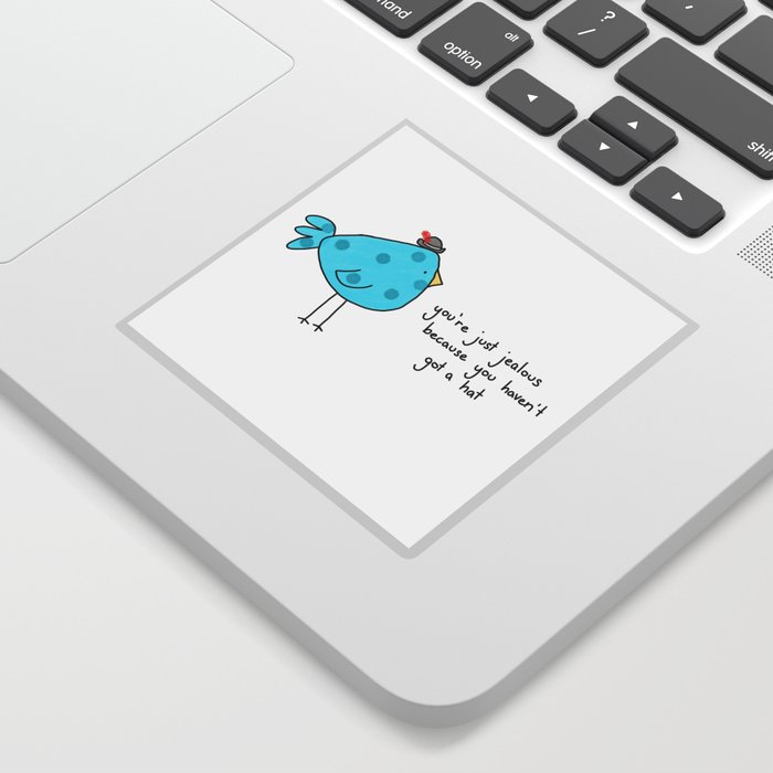 Sassy Bird Sticker By Nickfree Society6