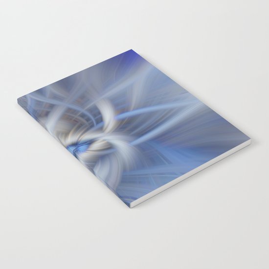 Abstract in blues Notebook