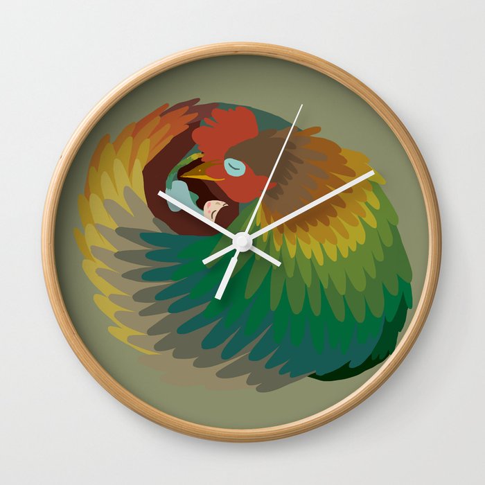 Chicken Dream Wall Clock
