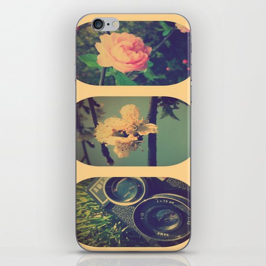 Spring collage iPhone & iPod Skin