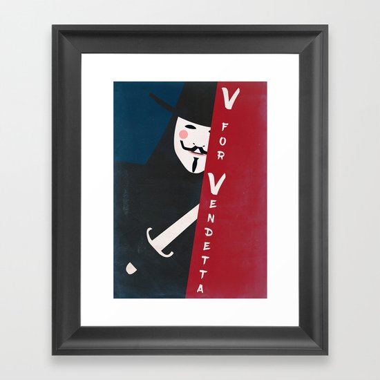 Remember Remember The Fifth Of November Vintage Framed Art Print
