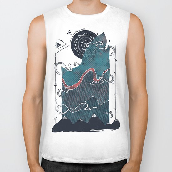 Northern Nightsky Biker Tank