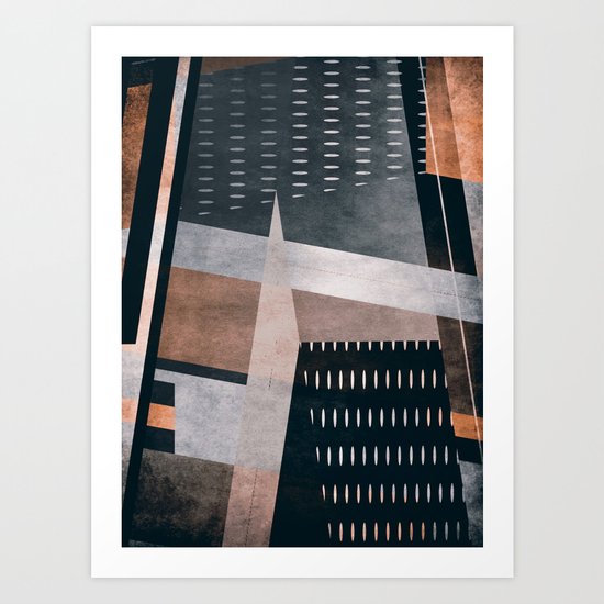 ABSTRACT 12a Art Print