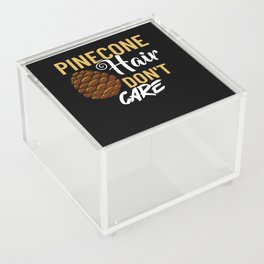 Pinecone Pine Cones Tree Wreath Acrylic Box