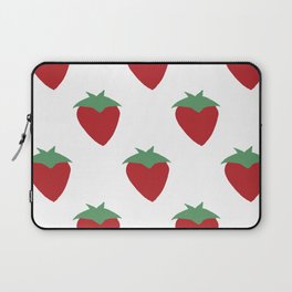 Badly Drawn Strawberries Laptop Sleeve