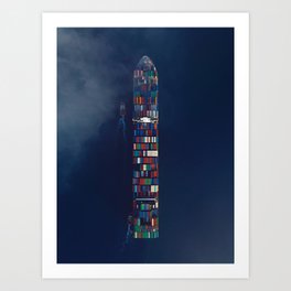 Above The Clouds  Art Print